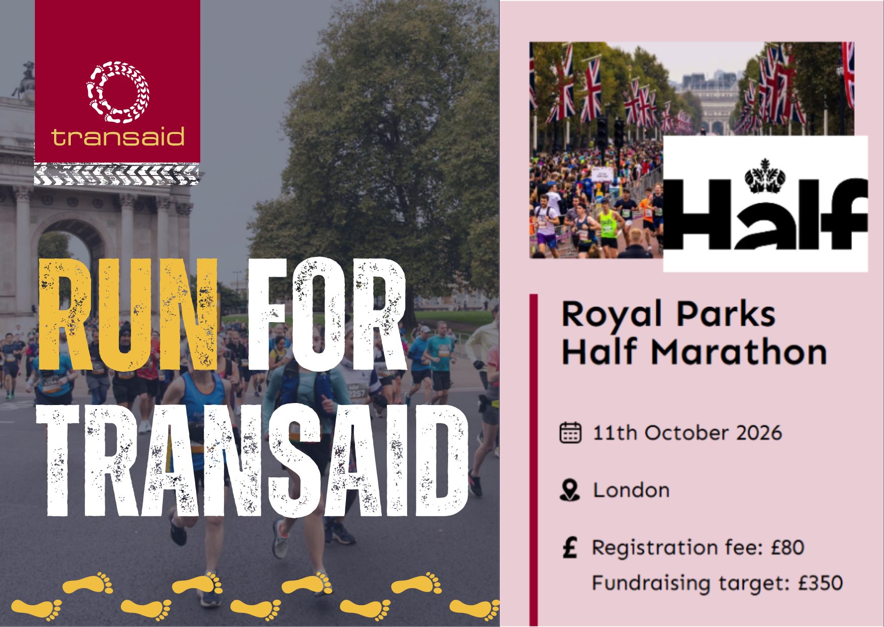 Transaid - Run the Royal Parks Half for Transaid! 🌳🏃‍♀️ We’re building ...