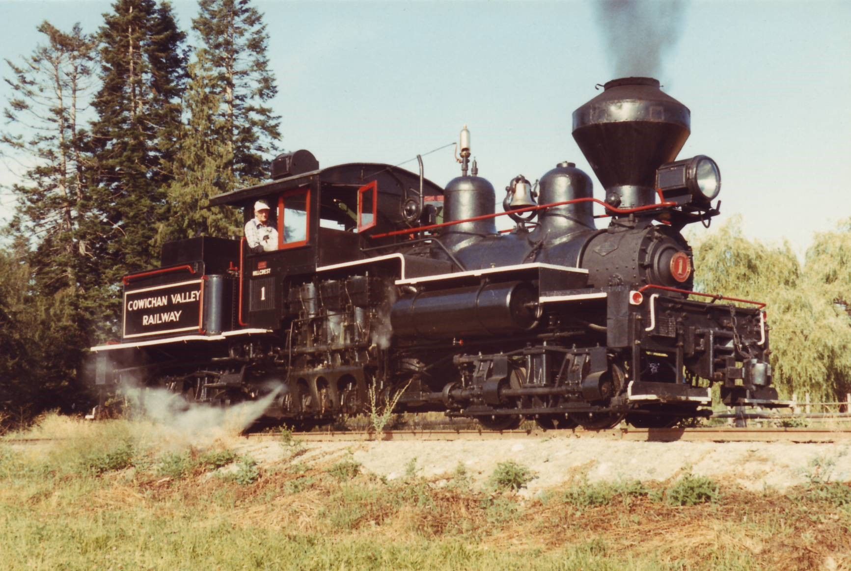 Granger Taylor restores No. 2 locomotive for BC Forest Discovery
