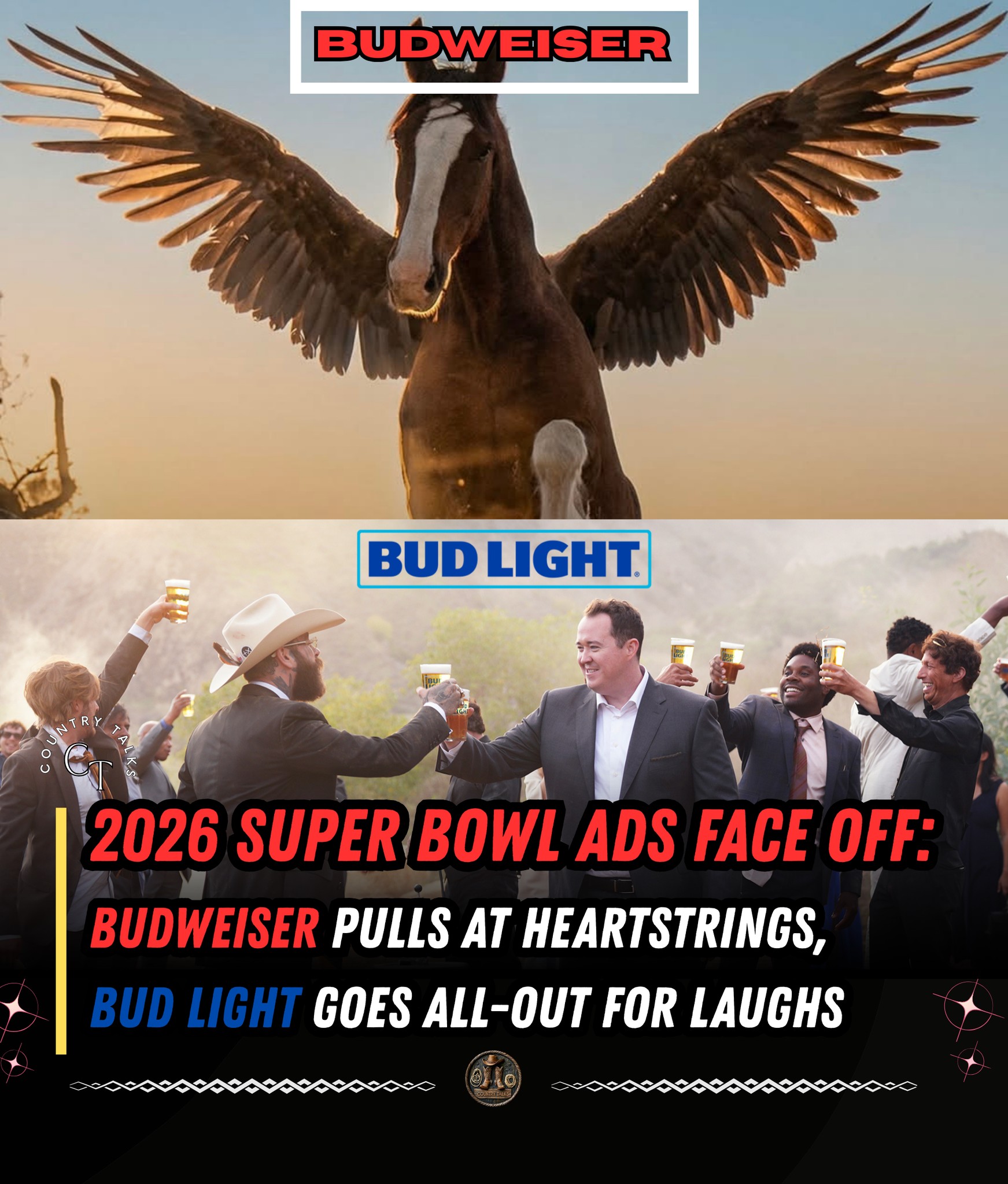Country - 2026 Super Bowl Ad Showdown: Heart vs. Humor 🏈📺 This year ...