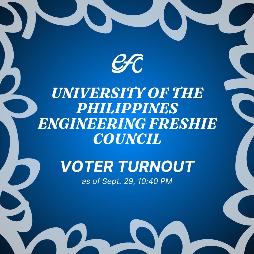 [UP EFC 2025 ELECTIONS... - UP Engineering Freshie Council | Facebook