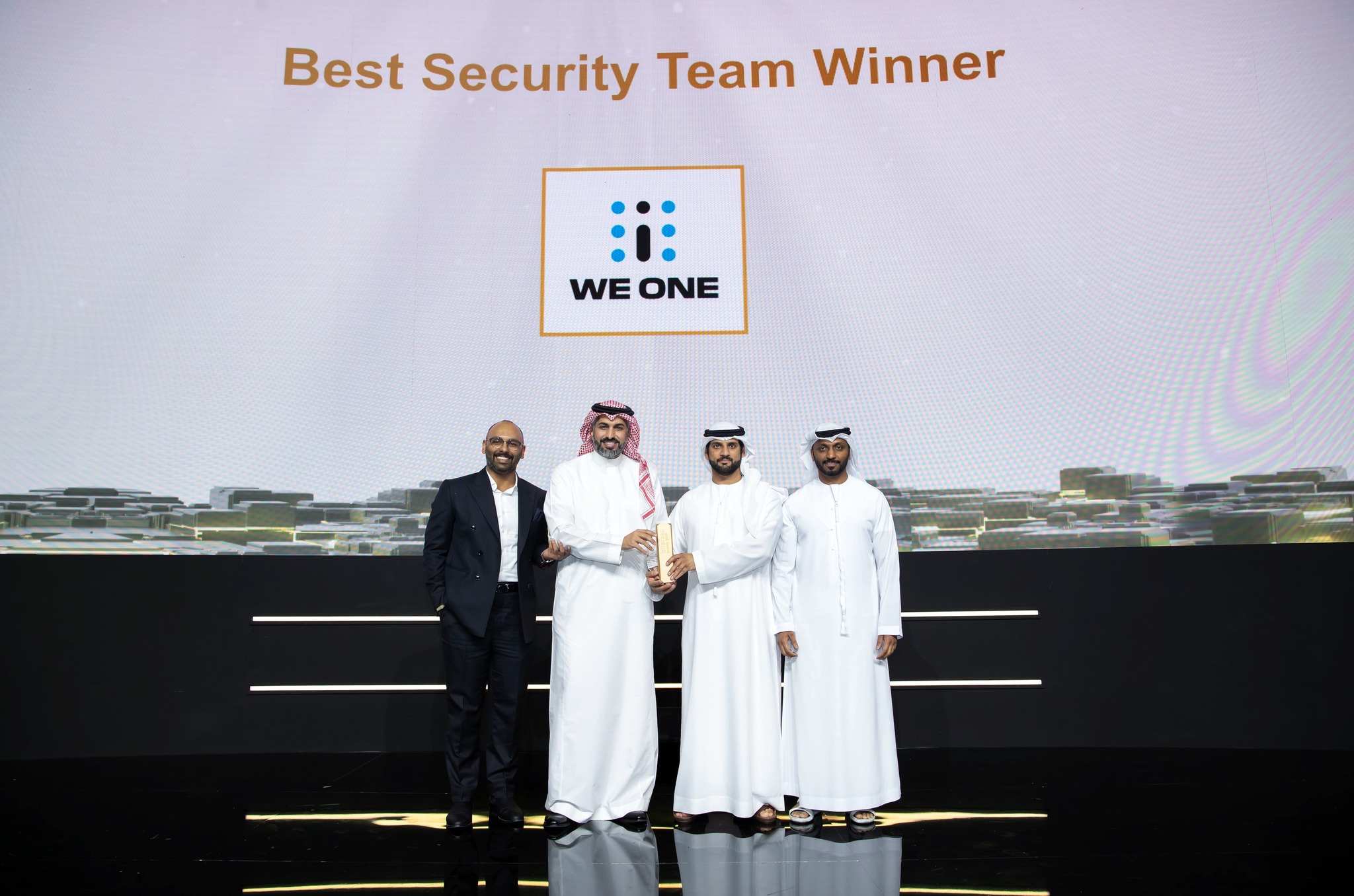 We One - We were recognised as Best Security Team at the... | Facebook