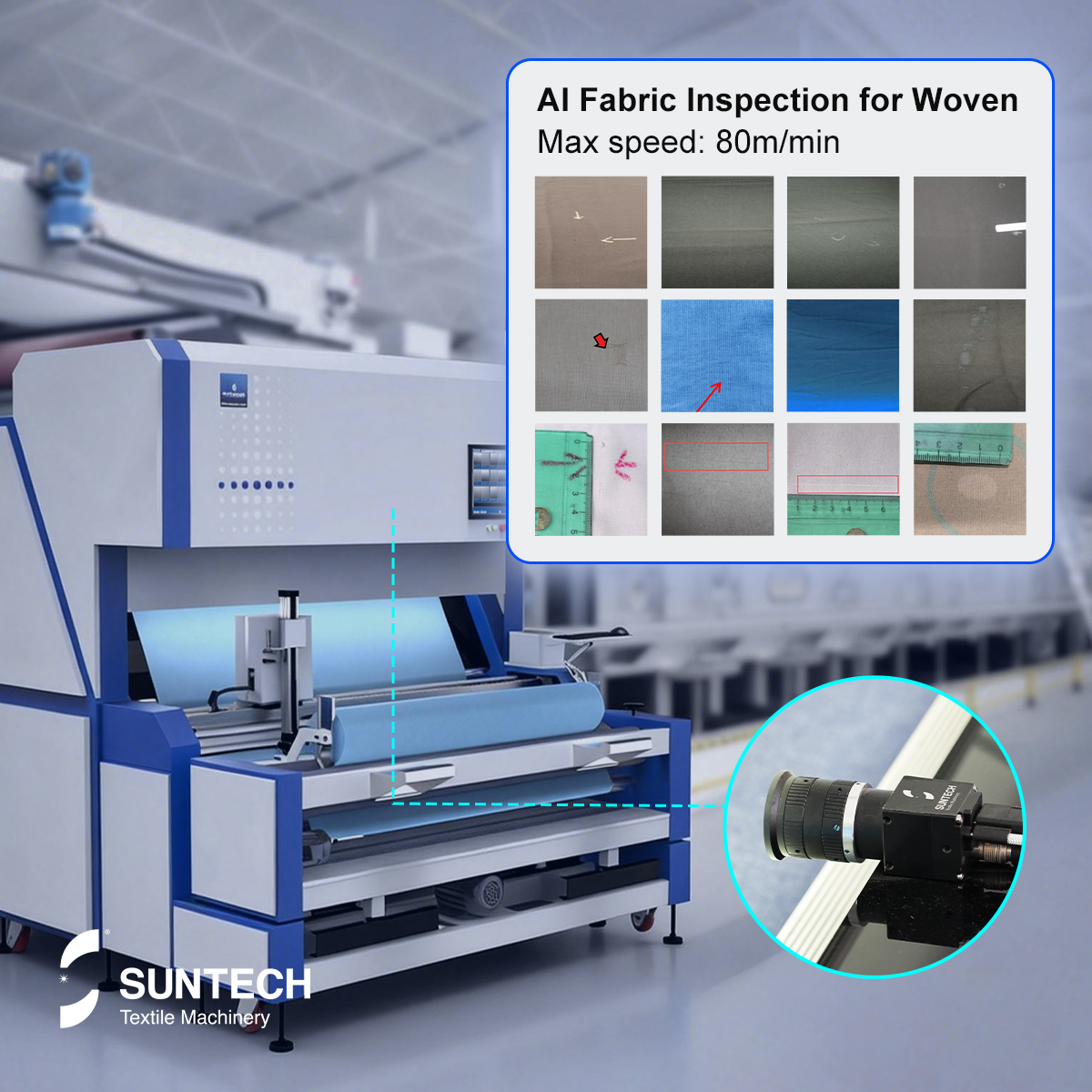 ⚡ 80m/min! Is your fabric... - Suntech Textile Machinery | Facebook