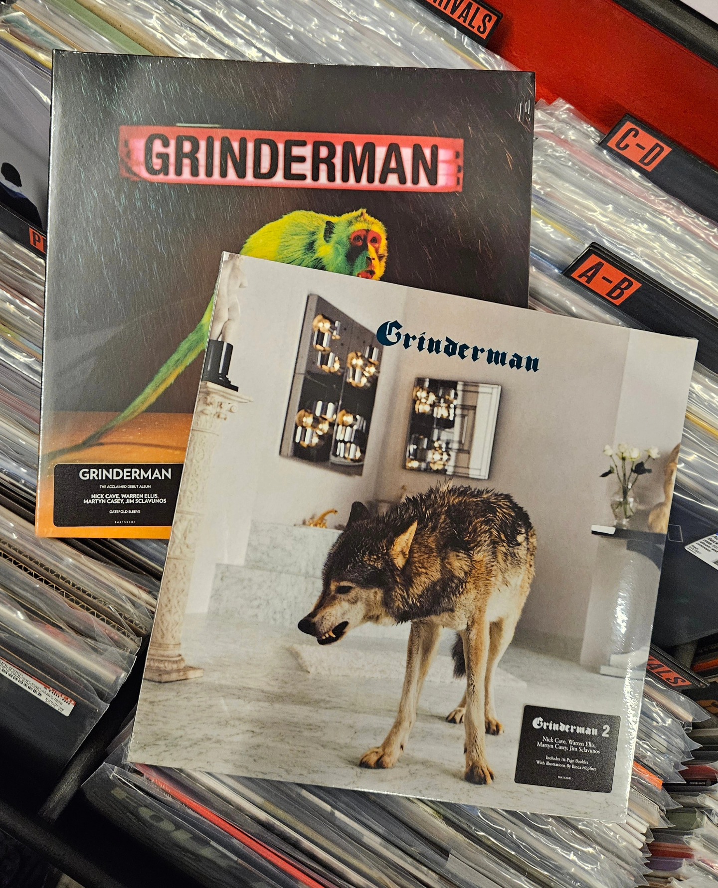 GRINDERMAN REISSUES – FULL CATALOGUE AVAILABLE NOW. Grinderman
