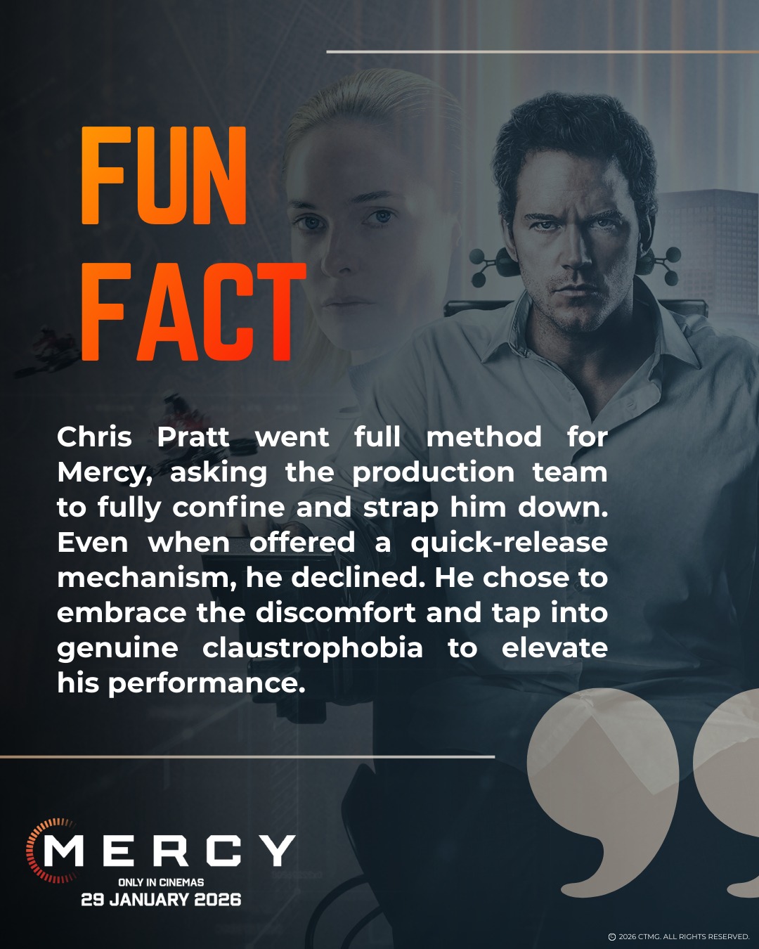 Sony - Power betul Chris Pratt ni. So apa yang kita nampak kat dalam ...