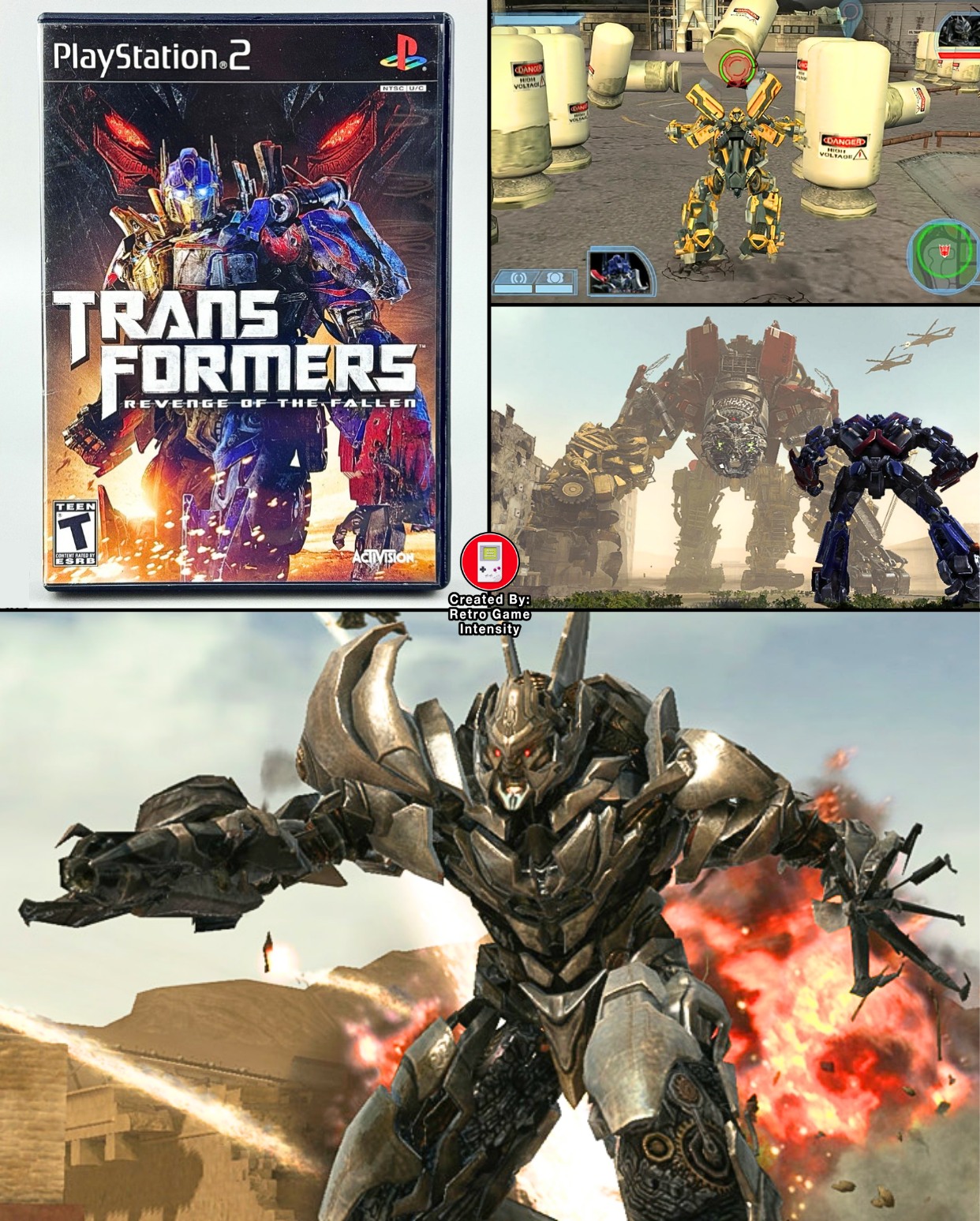 プレステ2  専用 The Transformers game that let you cause absolute robot chaos. You