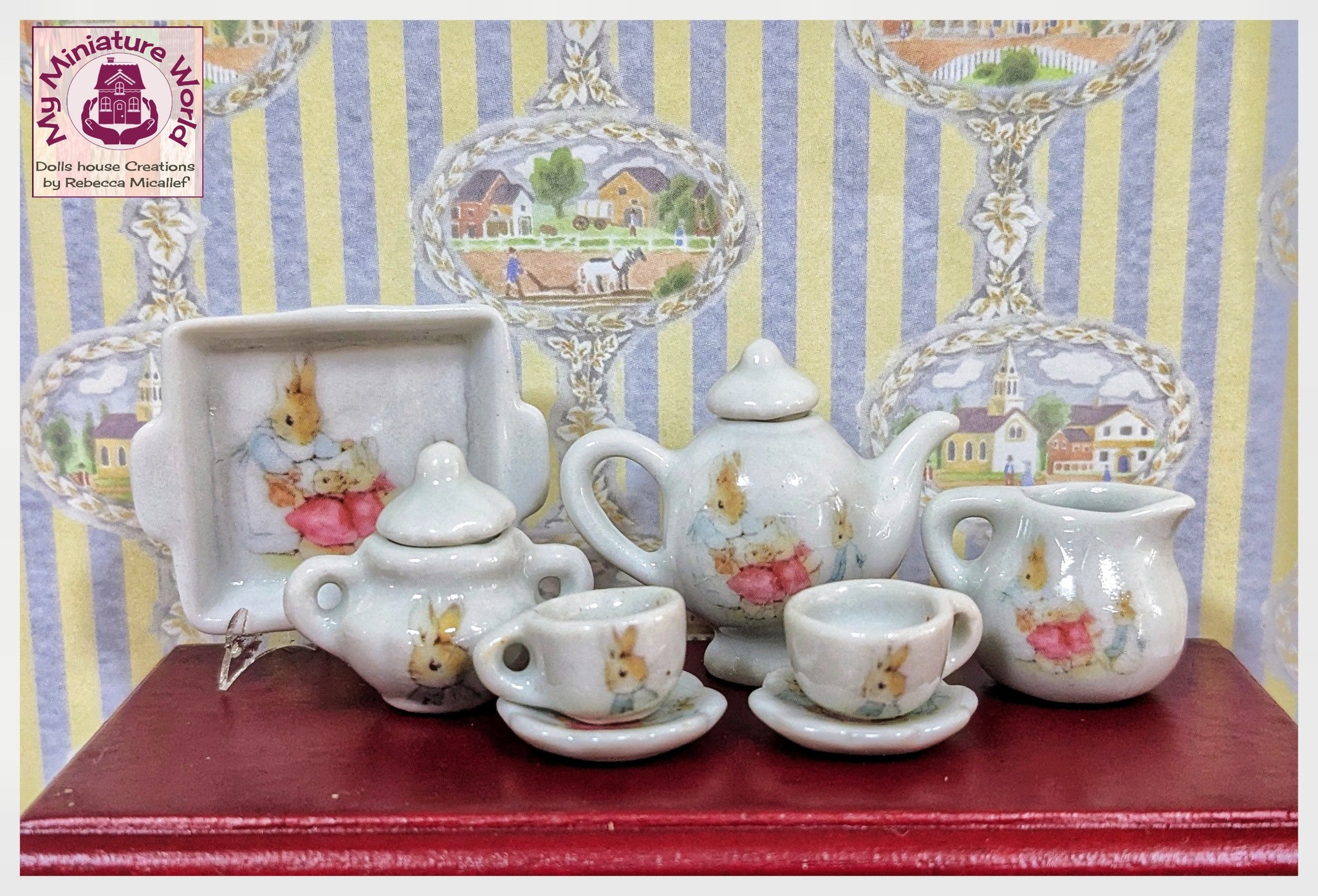 My - One of the all-time favourites! The miniature Peter Rabbit ceramic ...