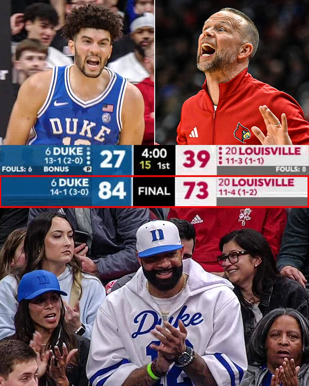ACC Network - No. 6 Duke Men's Basketball overcomes a... | Facebook