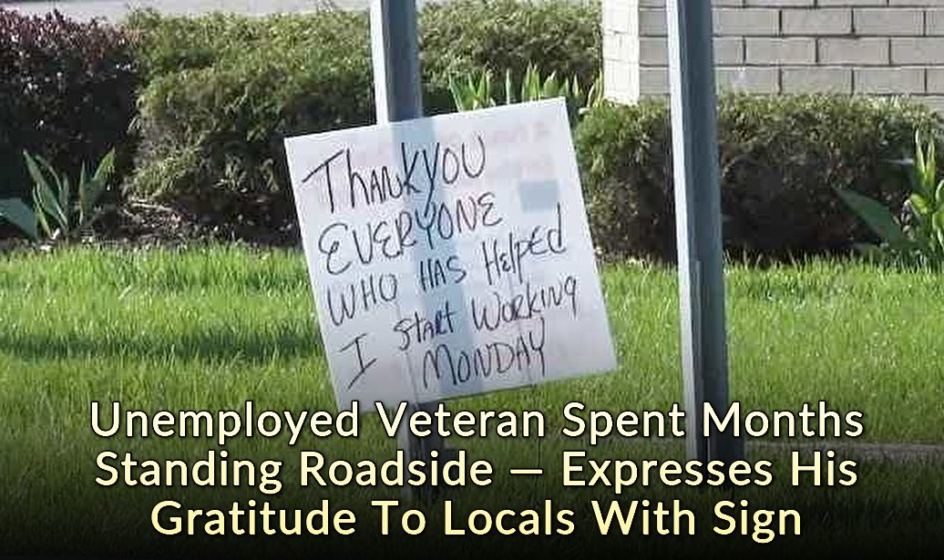 apost.com - Unemployed veteran who spent months standing by roadside ...