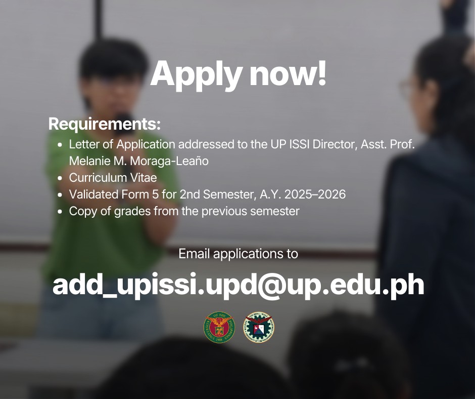 UP Institute for... - UP Institute for Small-Scale Industries