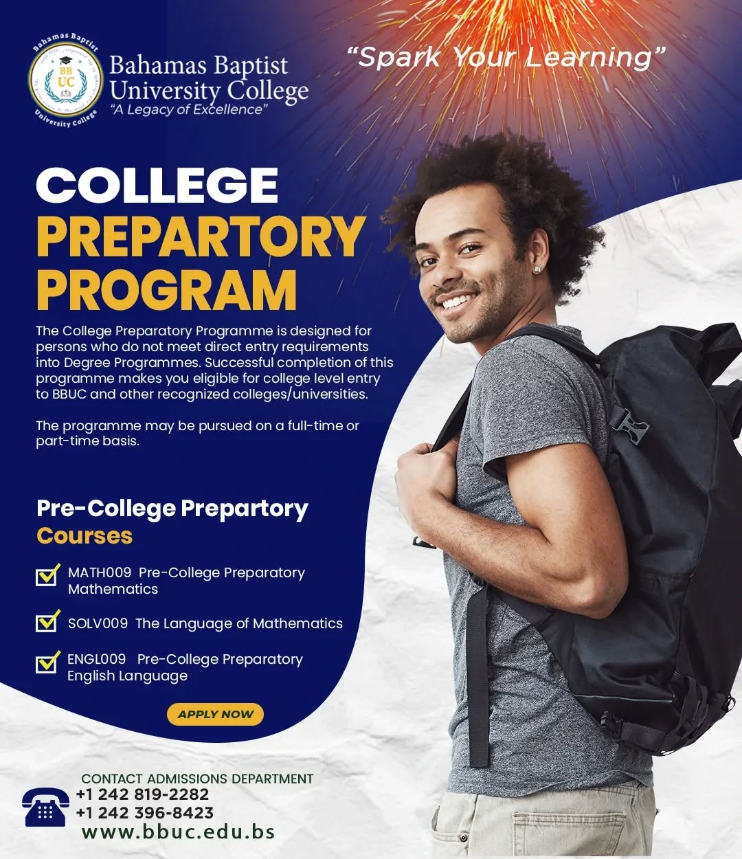 Bahamas - Enroll Now for College Preparatory at The Bahamas Baptist ...