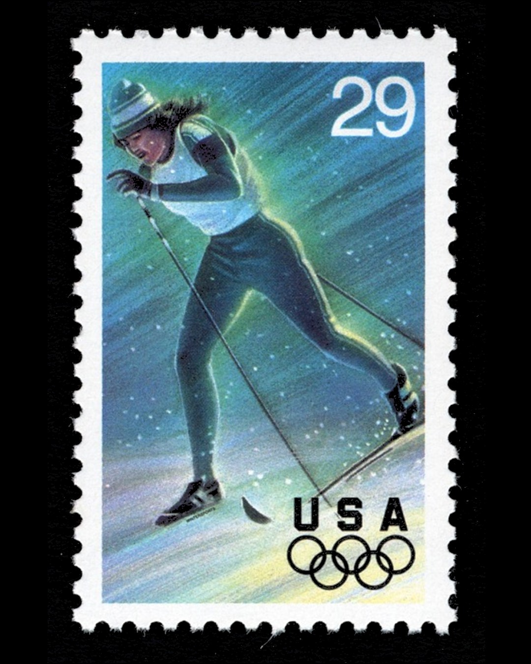 Lot De 25 Timbres Sur Les Sports D'Hiver – Ski, Hockey, Bobsleigh – Collection Prophila Pour Philatélistes