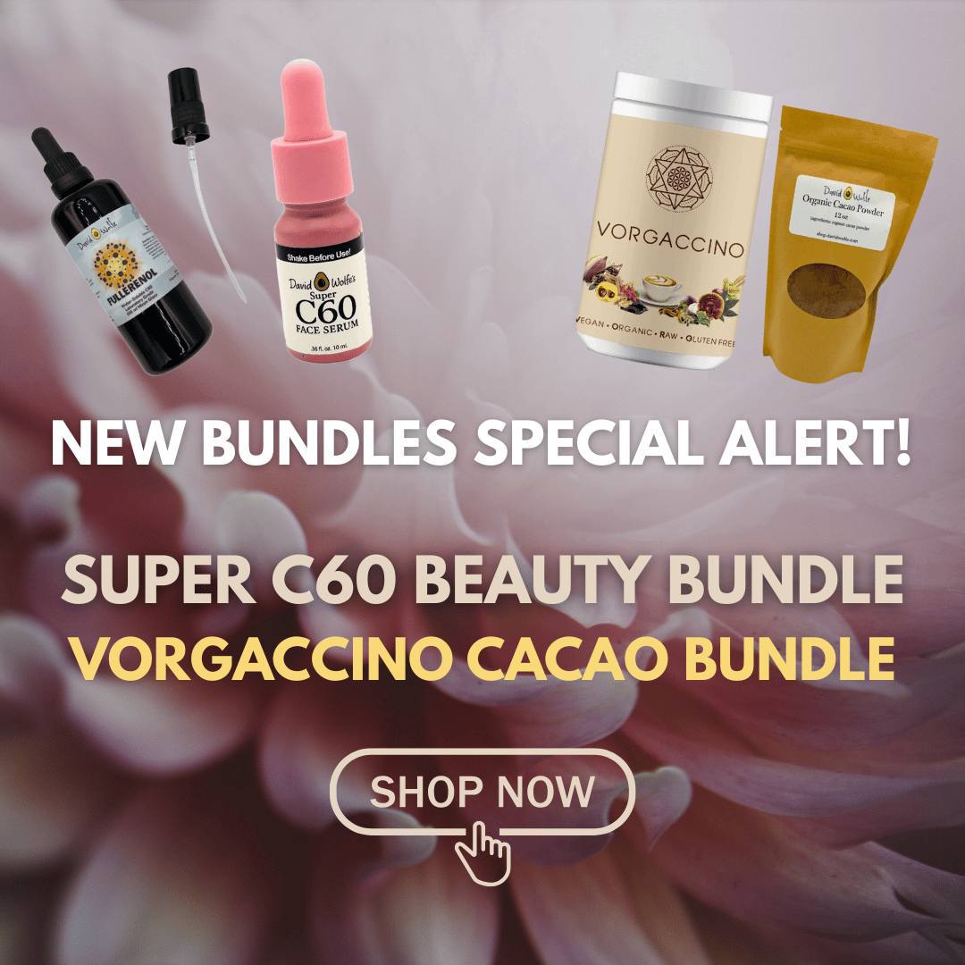 🚀 New Product Drop: Get Ready to Glow & Go! Two powerhouse products have just landed on the David Wolfe Shop — and to celebrate, we're bundling them with fan-favorites to help
