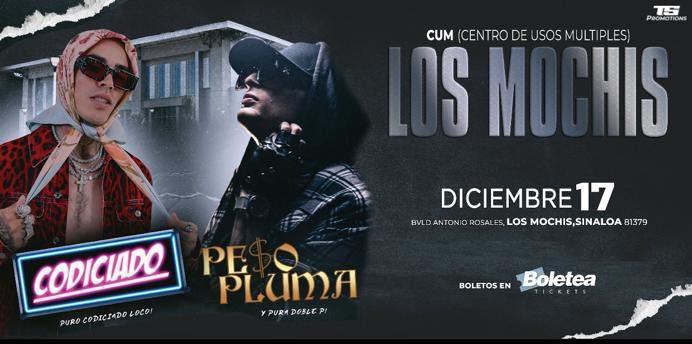 CODICIADO Y PESO PLUMA EN LOS MOCHIS