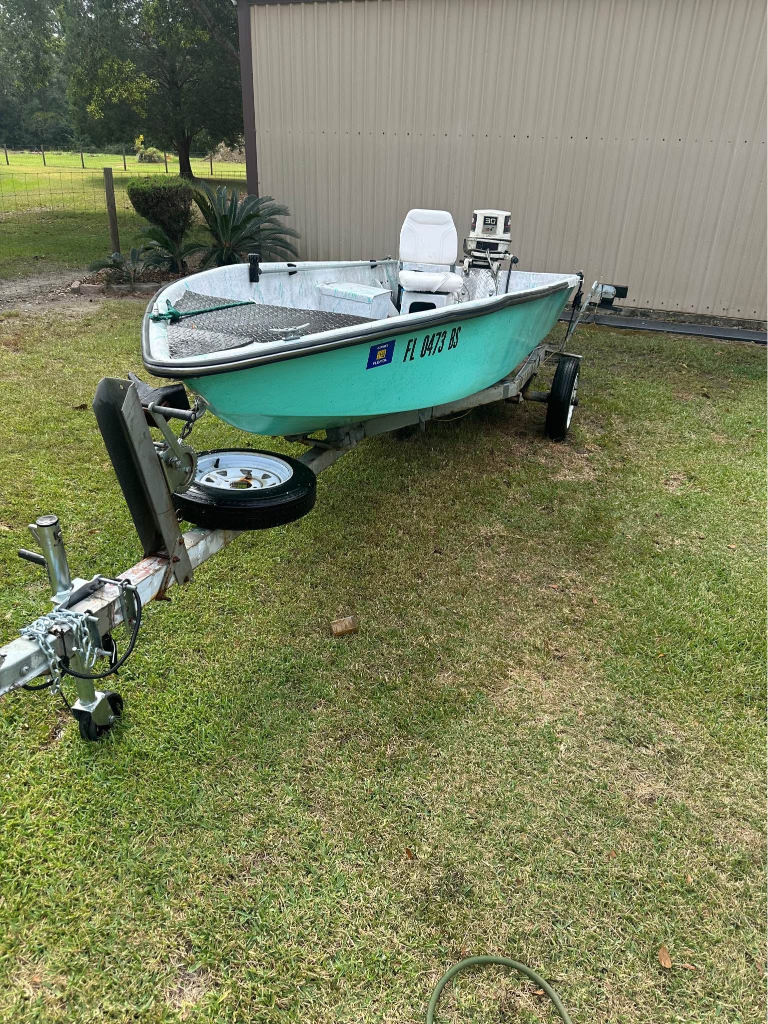 Collins craft 14’ with 30 Johnson - Boats - Cantonment, Florida ...