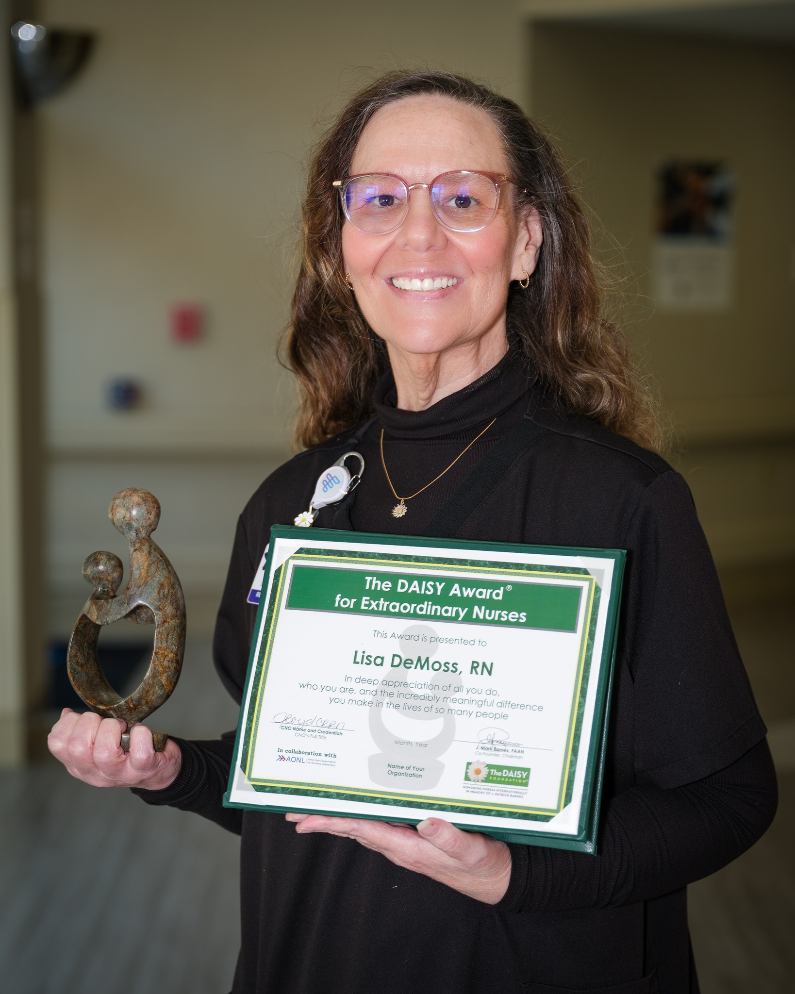 Congratulations to Lisa for receiving the DAISY Award! Lisa was ...