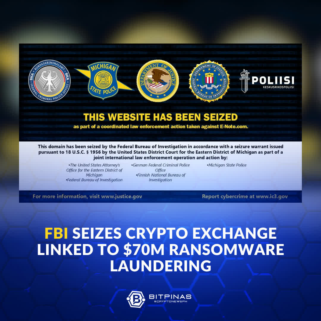 BitPinas - 🚨 Law enforcement also seized servers, mobile... | Facebook