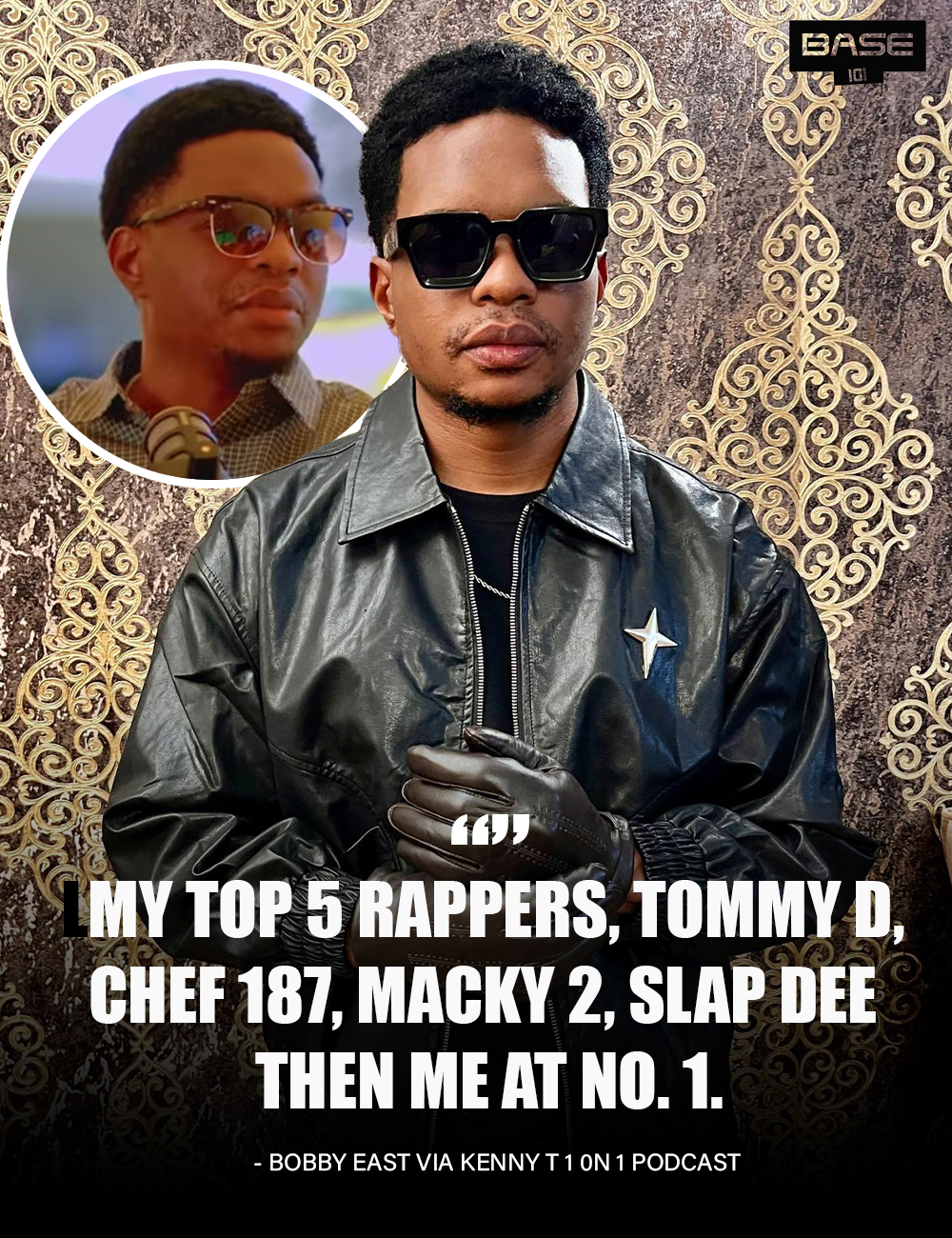 BASE 101 - Bobby East reveals his top 5 Zambian rappers on... | Facebook