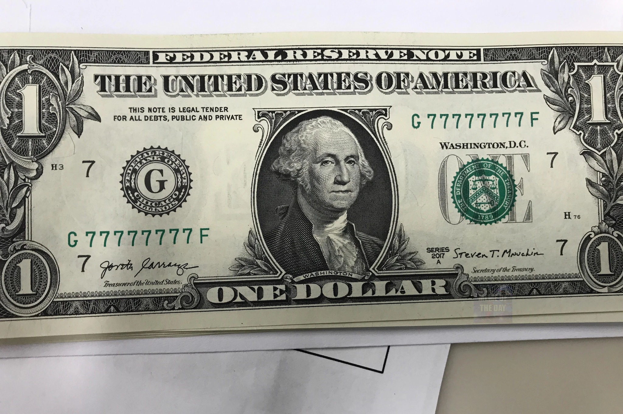 Word - What do you think this all-7’s dollar could be worth? Not only ...