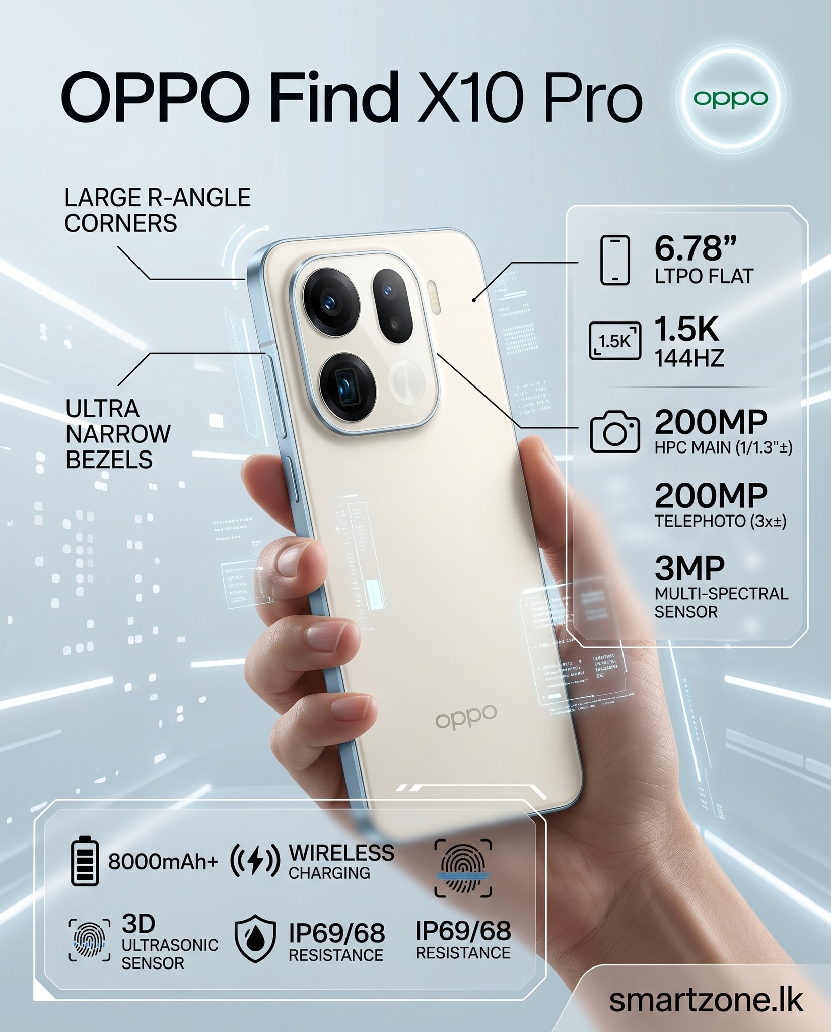 Oppo Find X9 Ultra specs and colors leaked