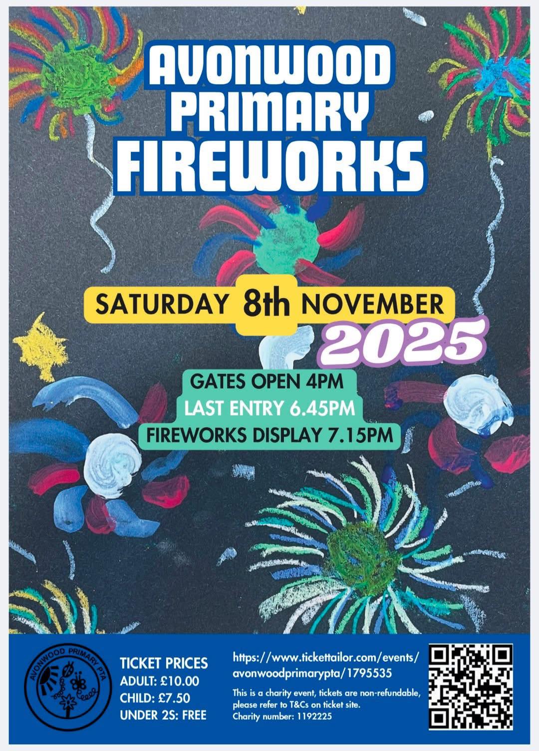 Avonwood - Just over 1 week to go until Avonwood Primary Fireworks ...