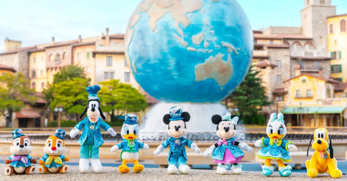 Tokyo DisneySea 25th anniversary Jubilee Blue merchandise