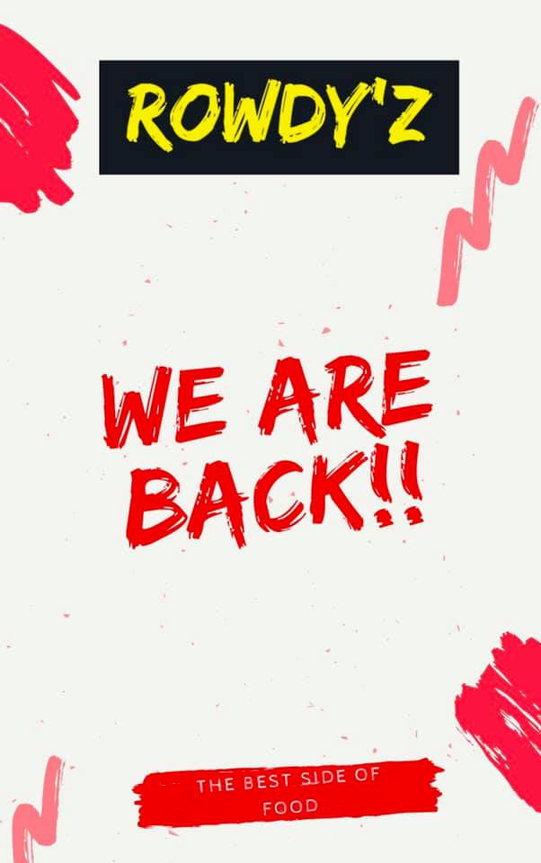 Rowdy'z - Guess who’s back? Back again? Yes! Rowdy’z is... | Facebook