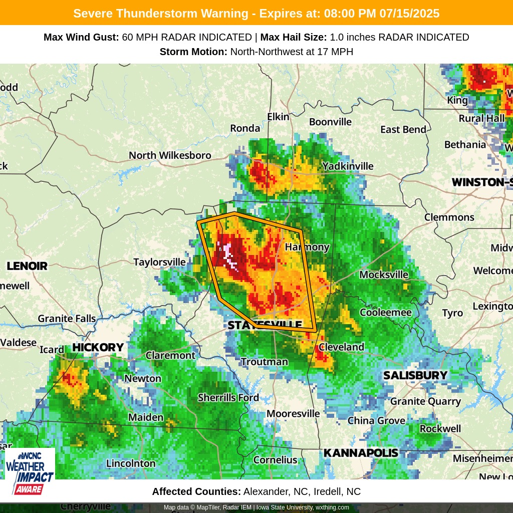 07:33 PM 07/15/2025 |... - Brad Panovich Meteorologist | Facebook
