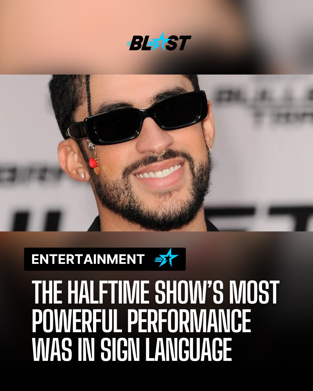 The Blast - Not Bad Bunny shutting down the Super Bowl halftime show ...