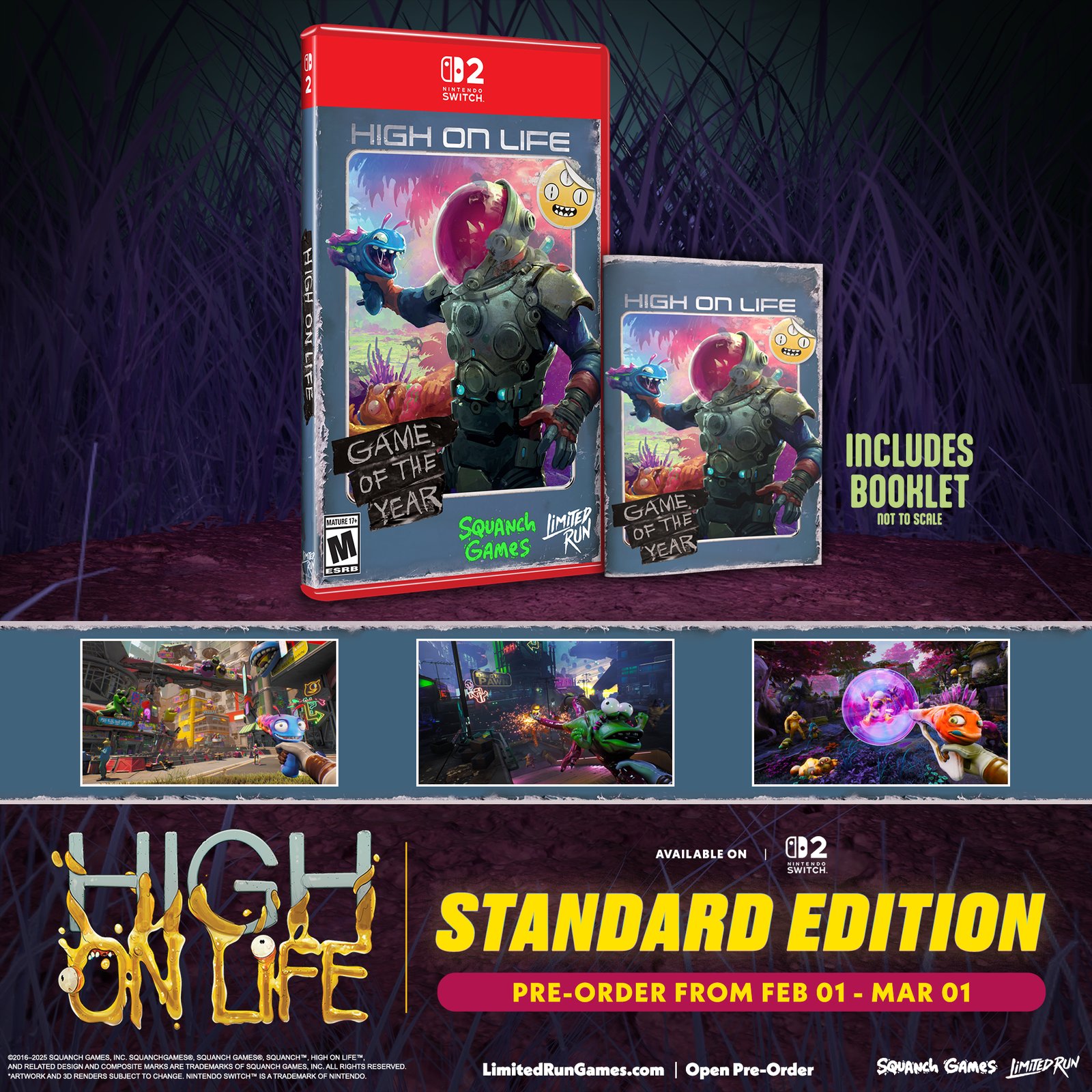 Hey bounty hunters! The physical edition of High On Life is
