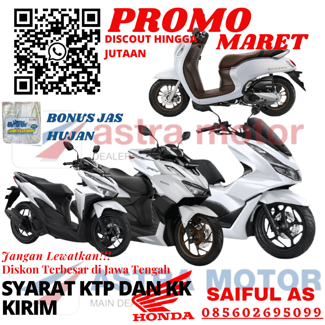 Saiful As Office Dealer Honda - PROMO TERBARU BULAN MARET Salam Satu ...