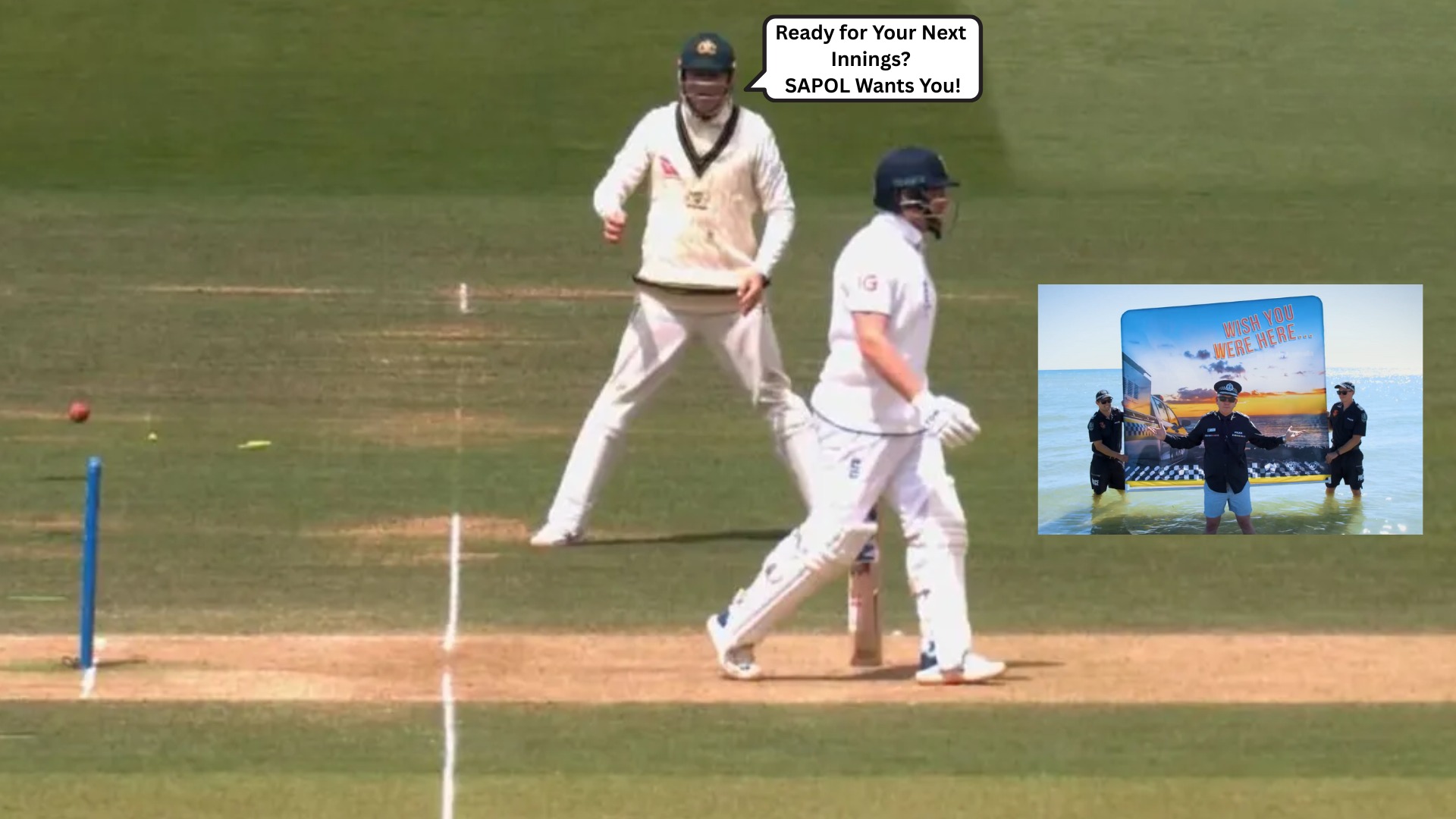 With the third Ashes Test already... - South Australia Police | Facebook