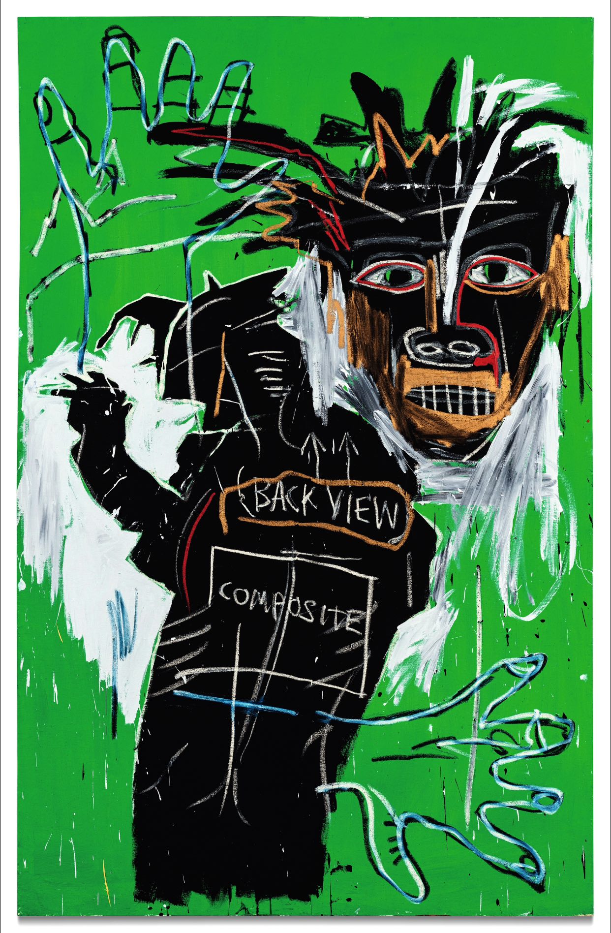 Self-Portrait as a Heel (Part Two) - Jean-Michel Basquiat - 1982