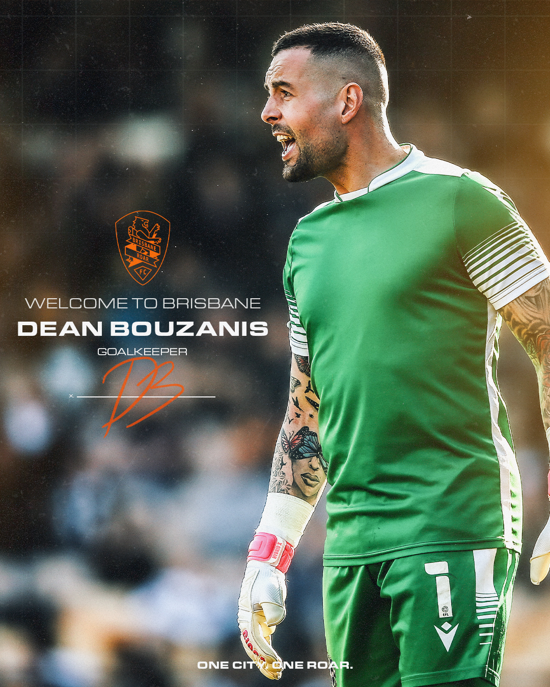 Welcome to Brisbane, Dean Bouzanis! 🦁... - Brisbane Roar FC | Facebook