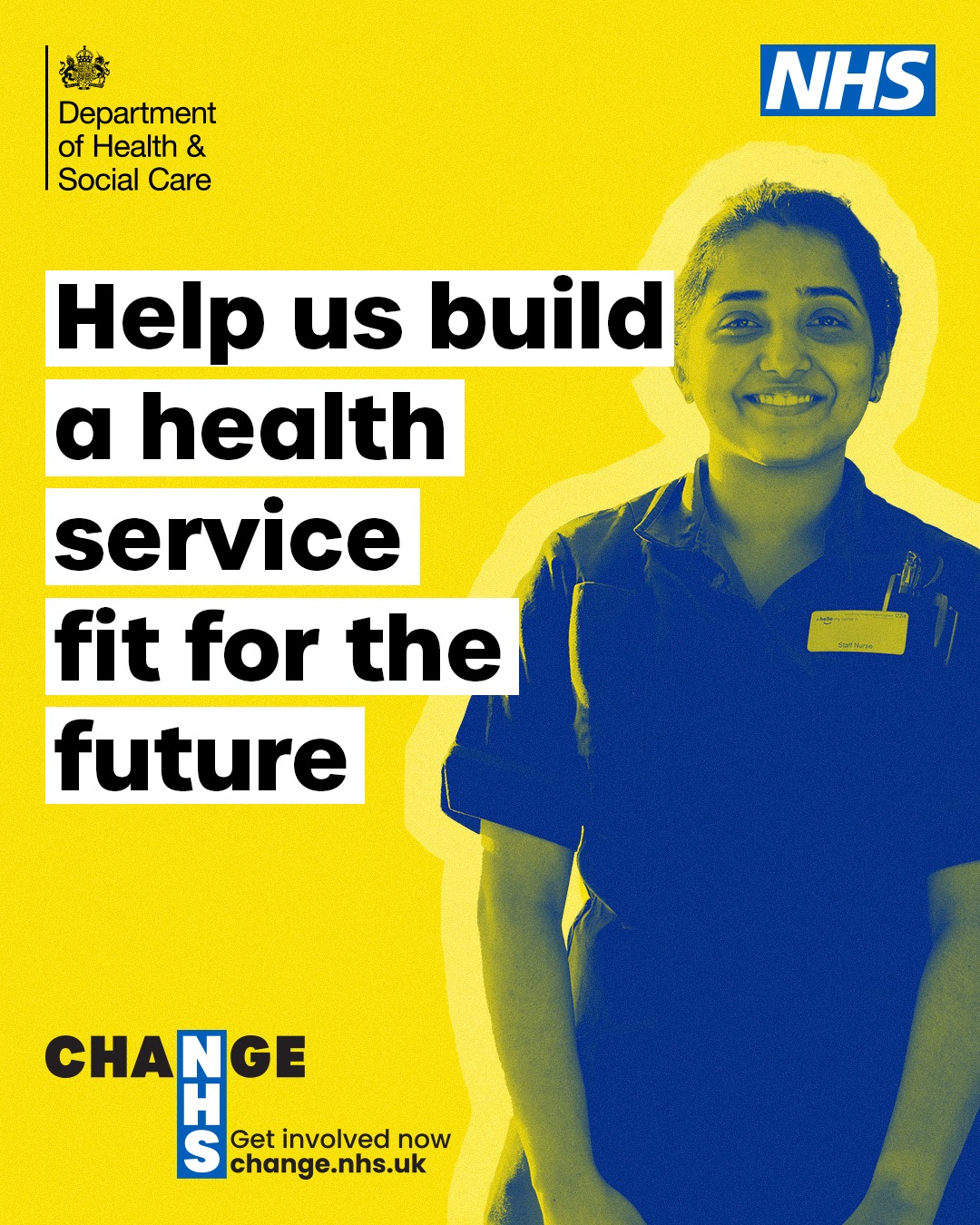 Help build a health service fit for the future. Change NHS is a ...