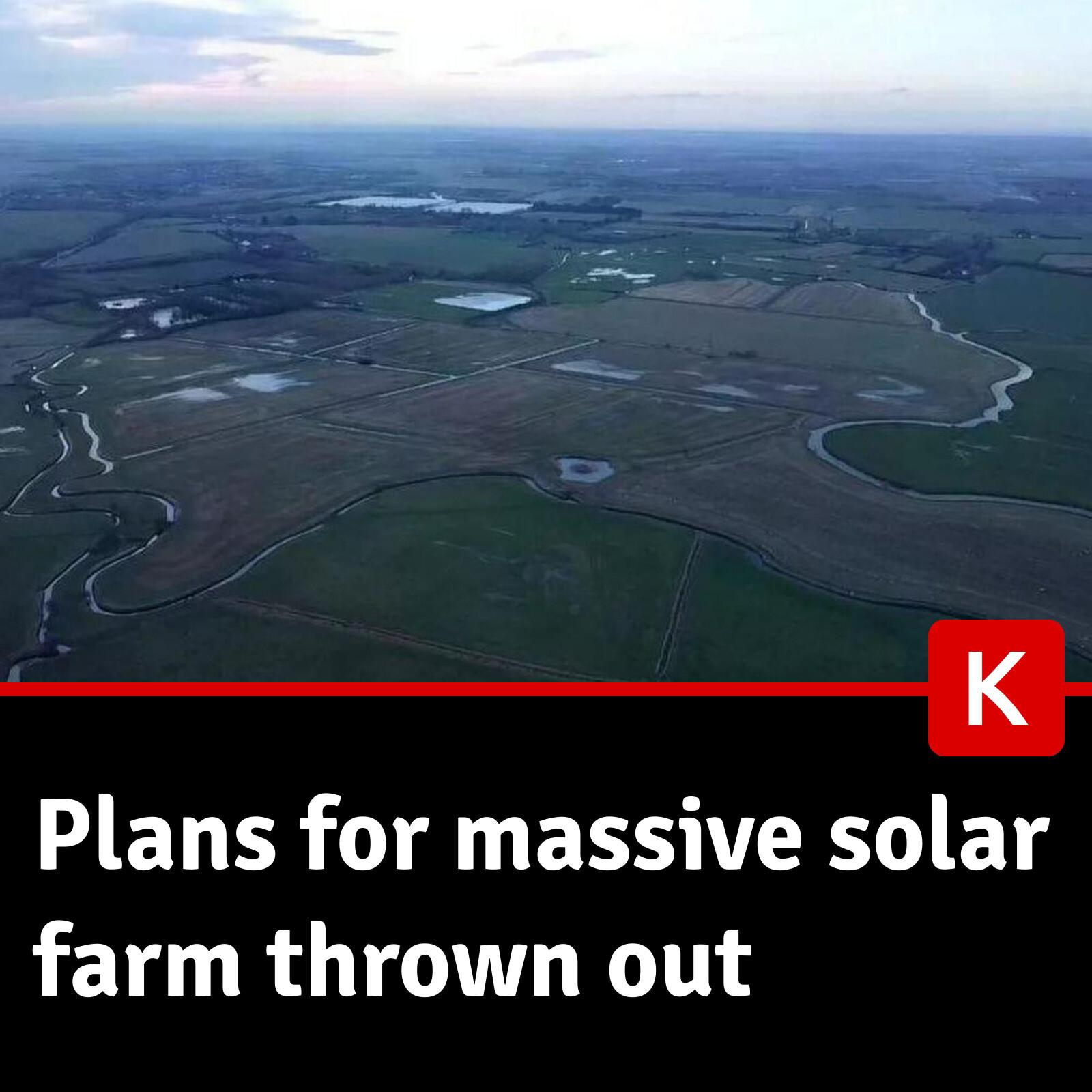 KentLive - The controversial solar farm would have covered... | Facebook