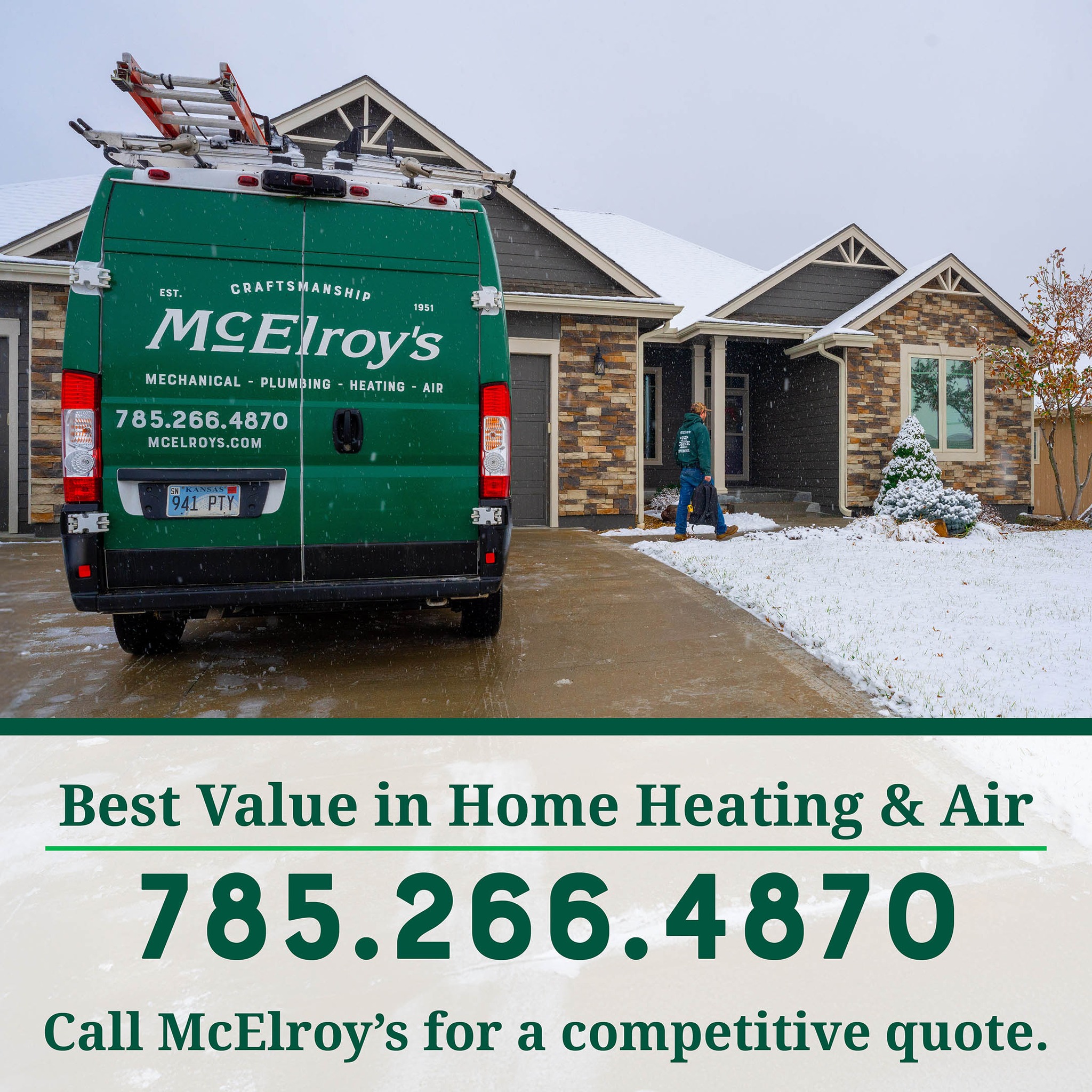 McElroy's Plumbing, Heating & Air Conditioning | Topeka KS