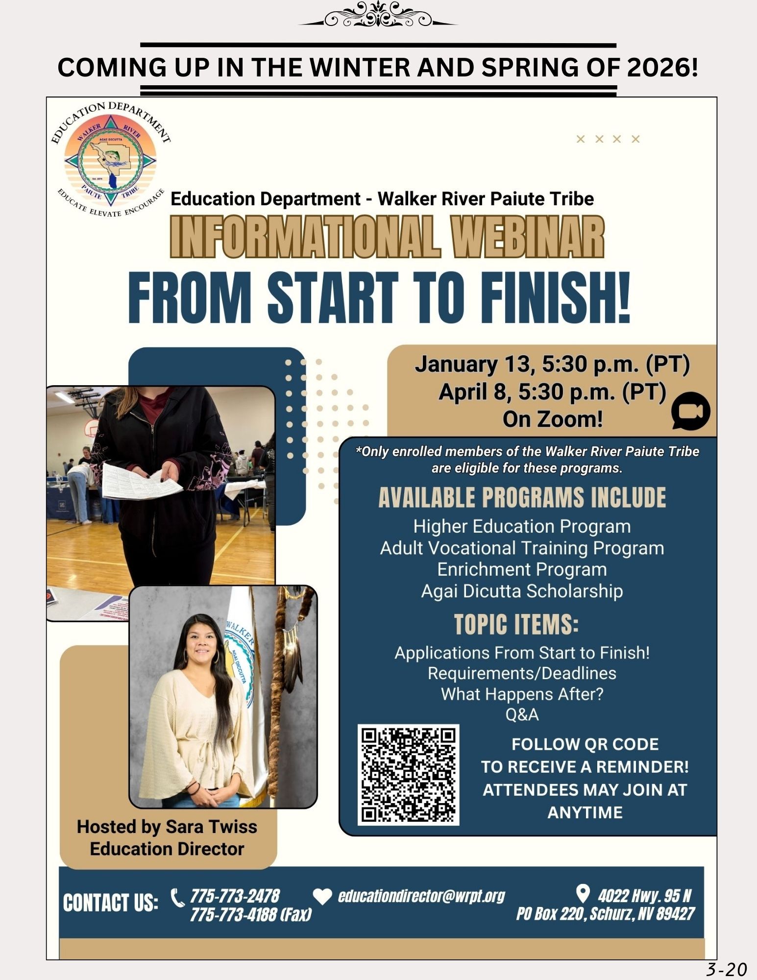 Walker River Paiute Tribe... - Walker River Paiute Tribe