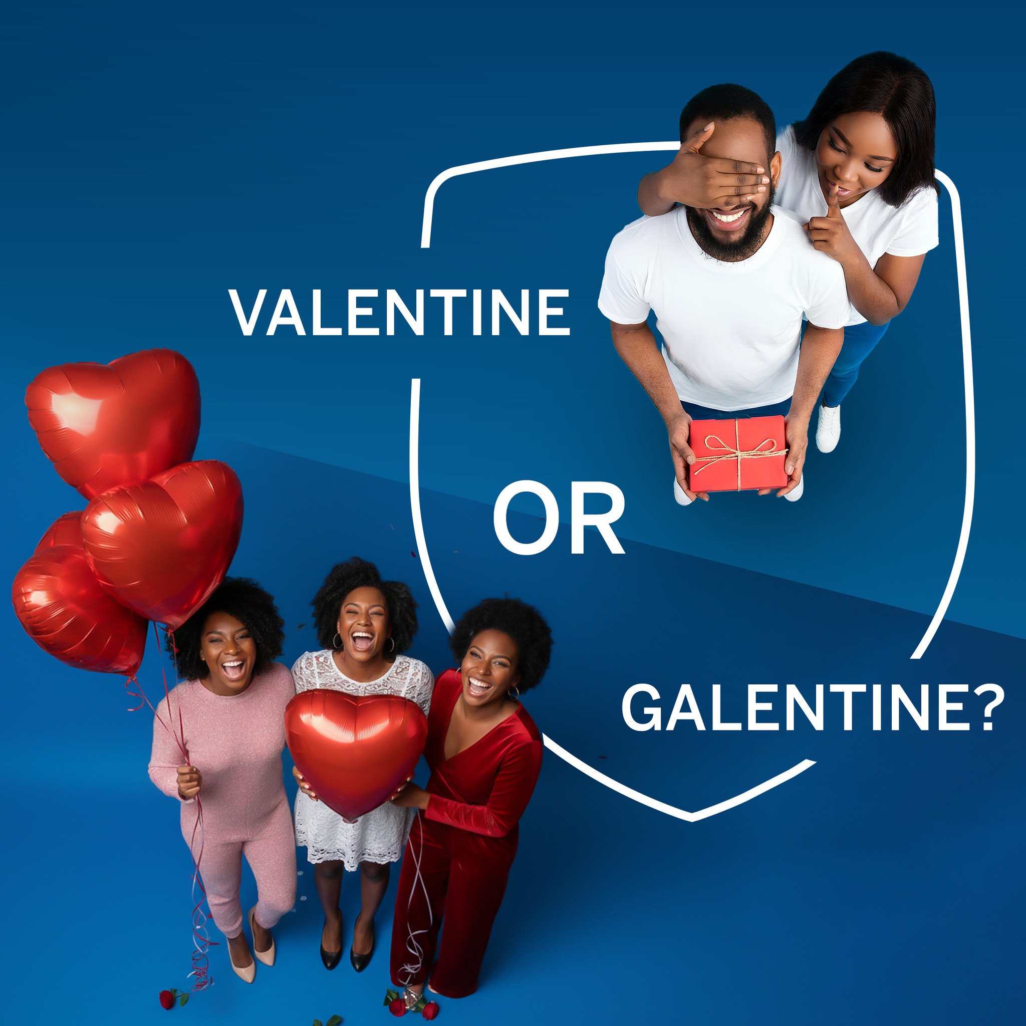 Stanbic - Two hearts or ten friends, your Stanbic Smart App helps 