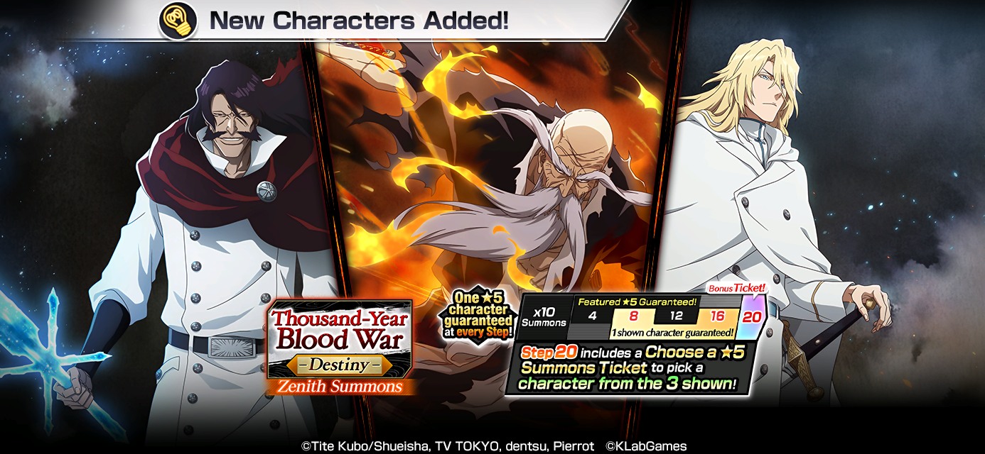 Bleach: - The Bleach: Brave Souls Official Artworks is now