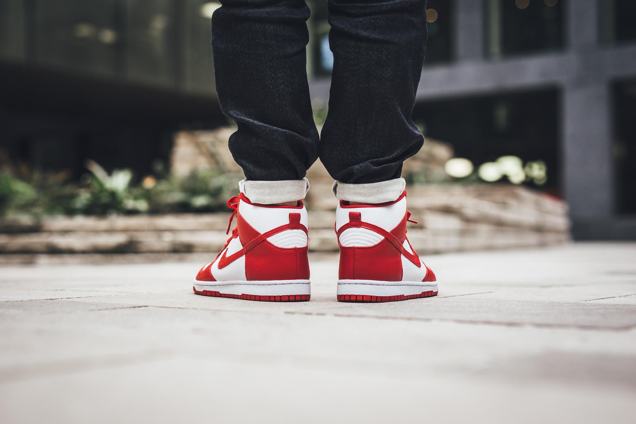 Dunk High Top Nike Sb Red And Black Nike Dunk High Pro SB 