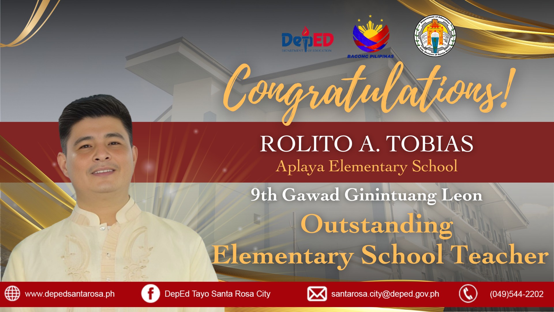 DepEd Tayo Aplaya ES-Santa Rosa City - Tuloy tuloy pa din ang ...