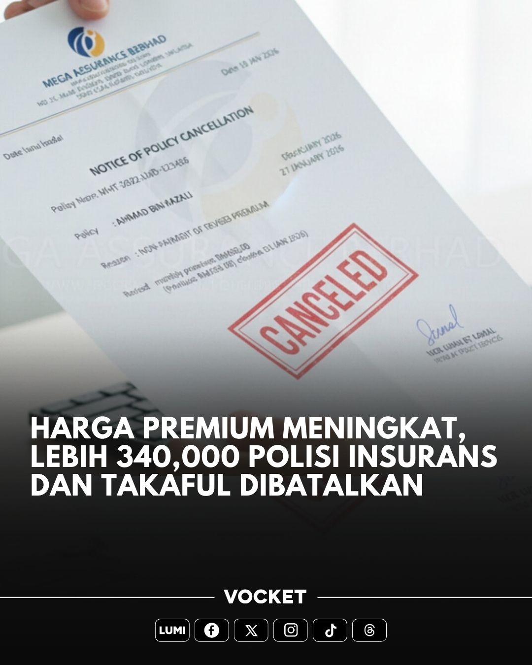 VOCKET - Tekanan kos penjagaan kesihatan swasta yang... | Facebook