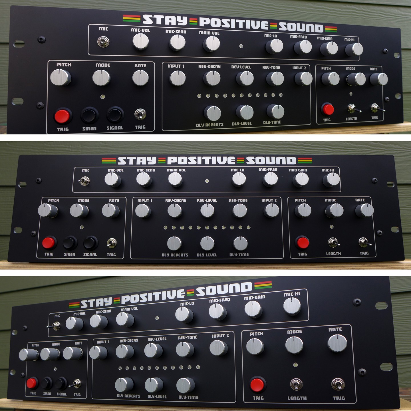 Ras - TJD-3000 - 2 x siren, delay, reverb and mic preamp/EQ 🔊🔊 ....with ...