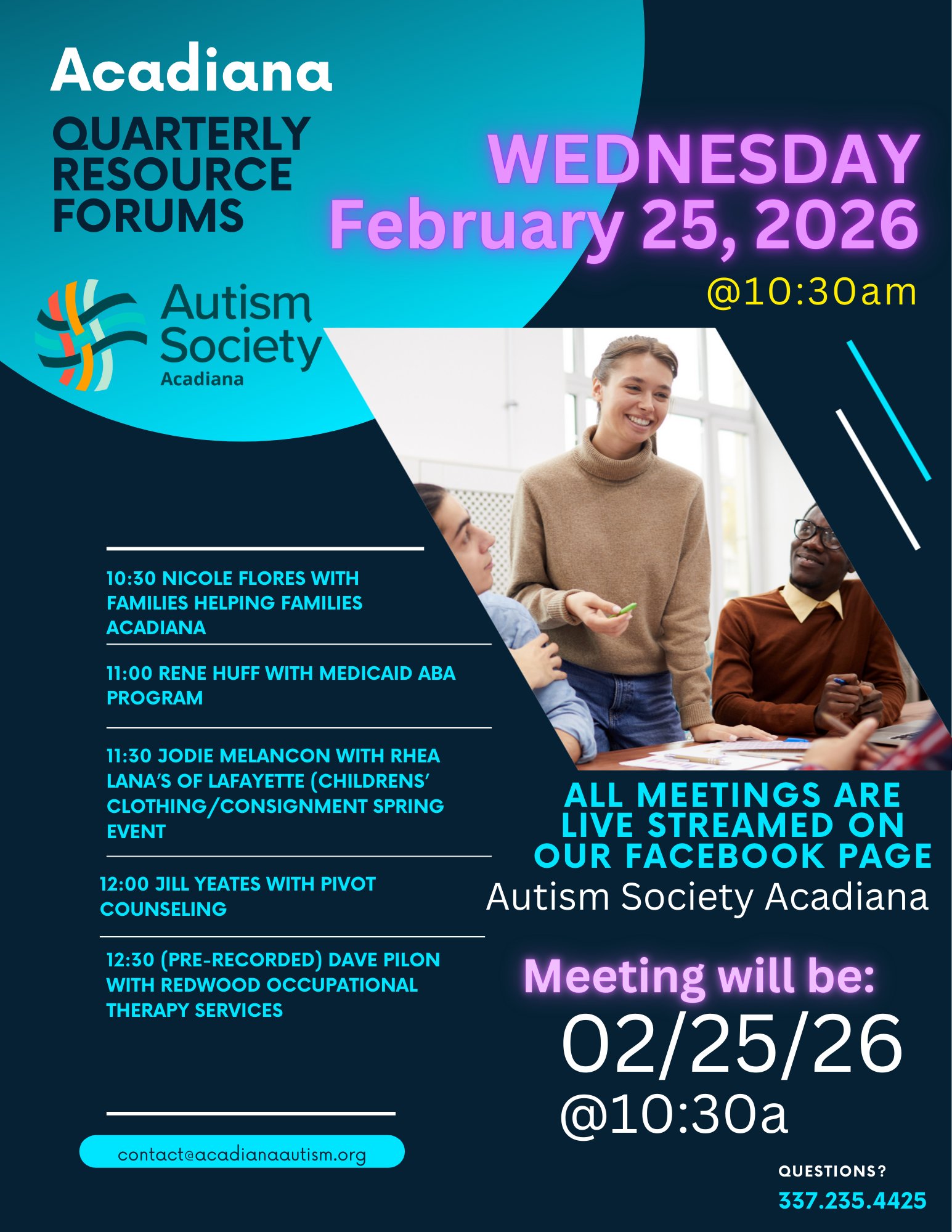 Autism Society of Acadiana... - Autism Society of Acadiana