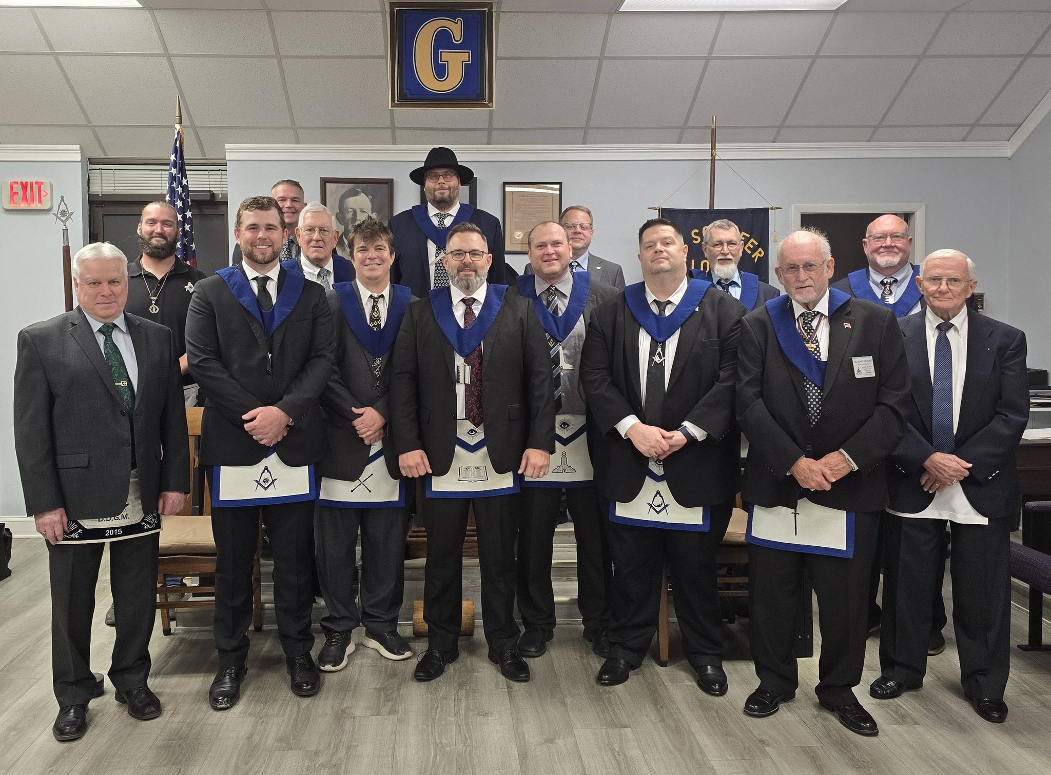 This morning, we installed the 2026 Lodge Officers. Congratulations to ...