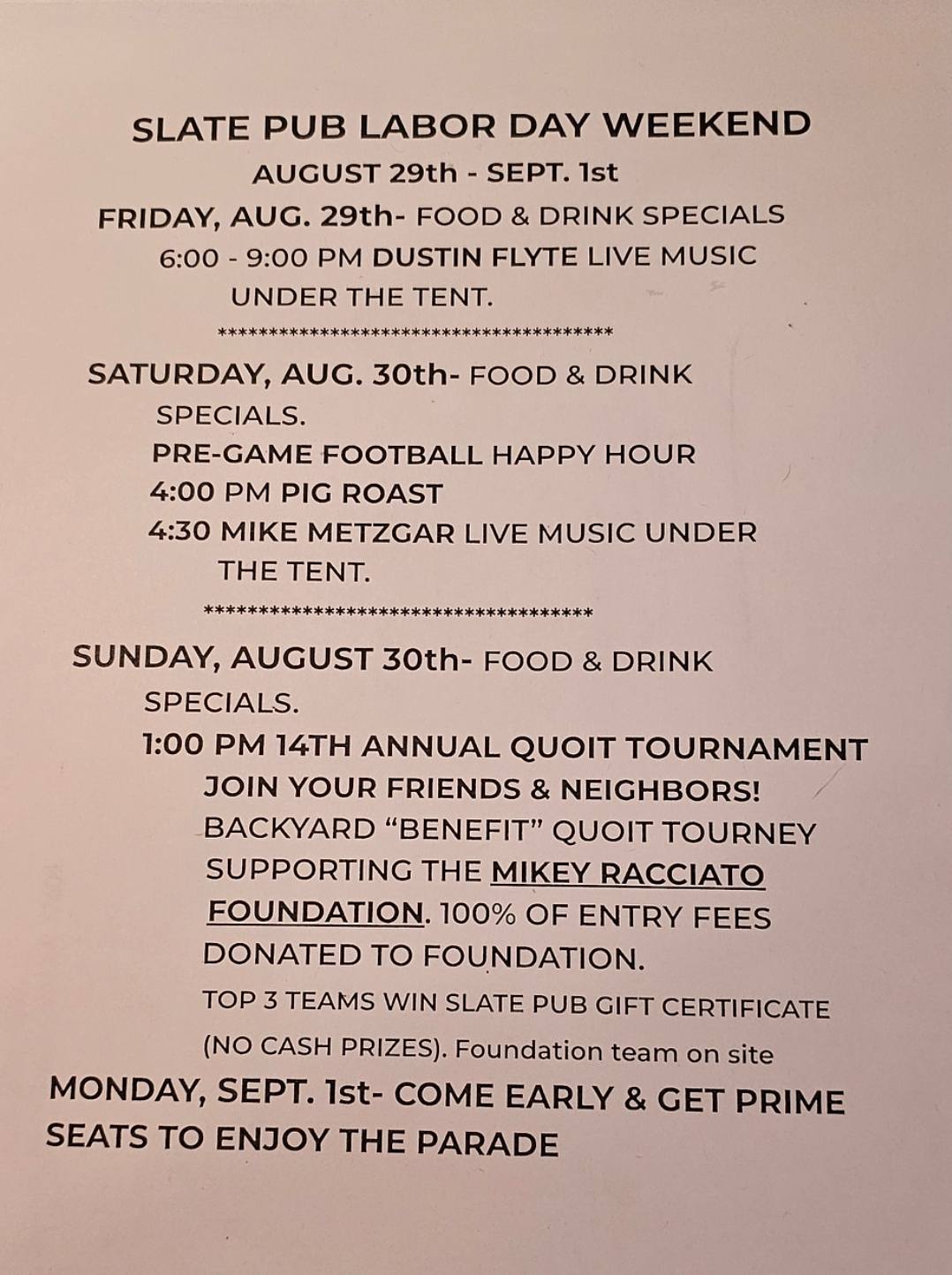 The Slate Pub | Pen Argyl PA