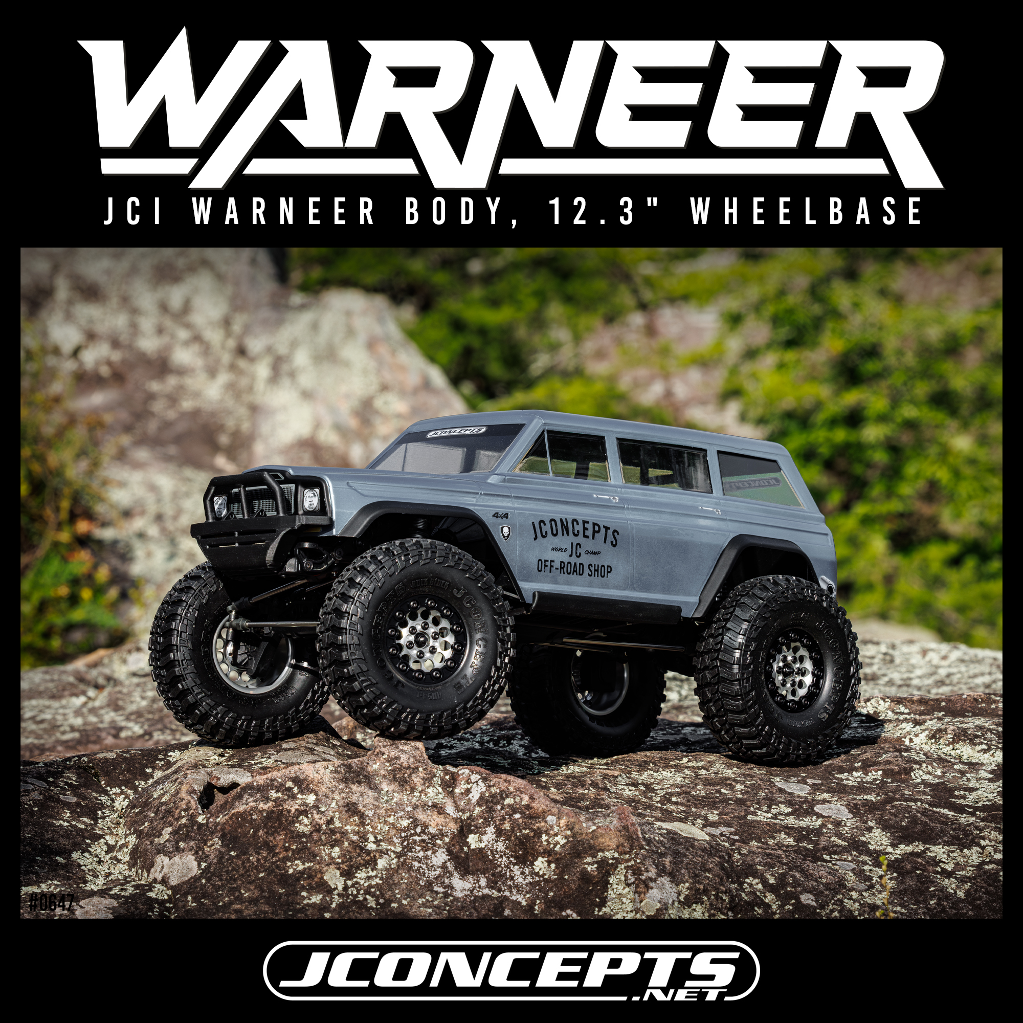 New from JConcepts Inc is their JCI Anvil Cab Only clear body