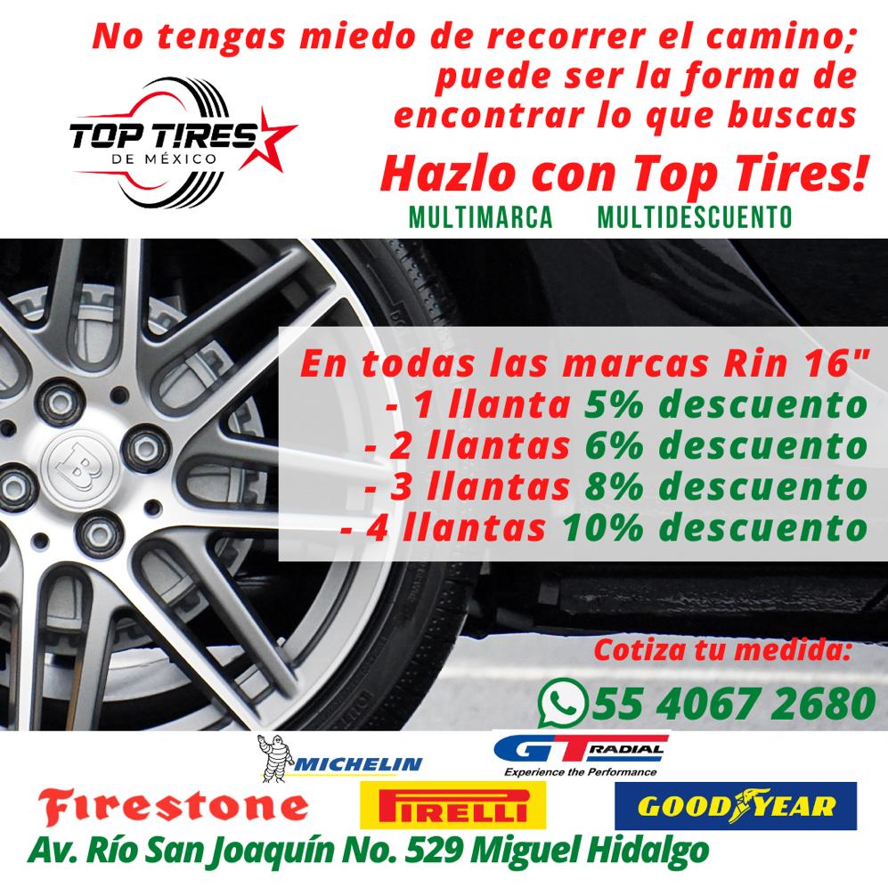 Tire Doc - En Top Tires de México contamos con un amplio catálogo de ...