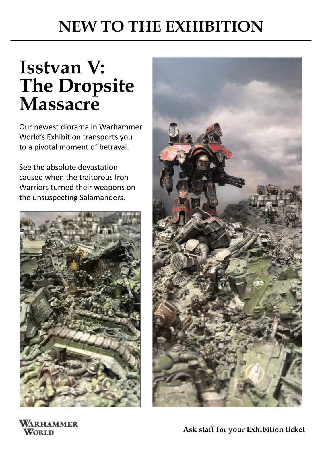 Games - Our newest diorama in Warhammer World’s Exhibition transports ...