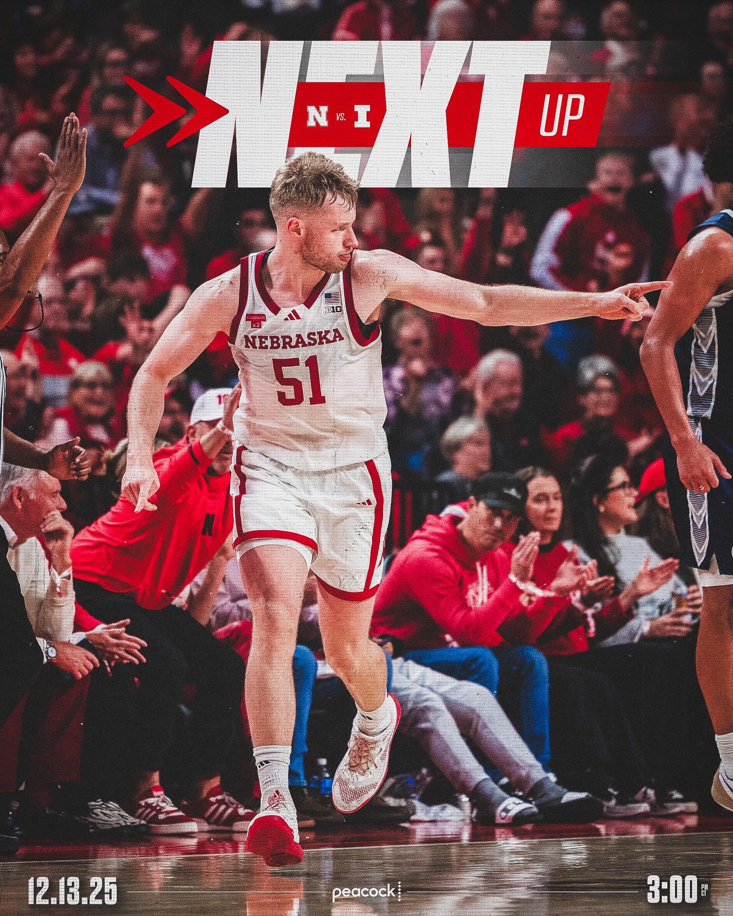 Next up. - Nebraska Men's Basketball | Facebook